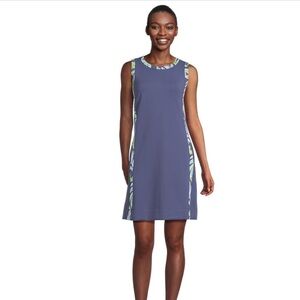 Lilly Pulitzer Mena Shift Dress size 8 with Tropical Side Panels NWT